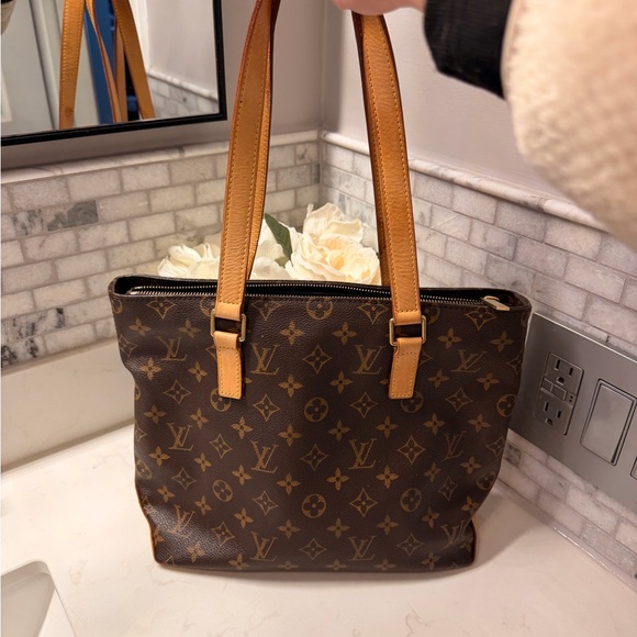 Louis Vuitton Handbags - Louis Vuitton Brown Monogram Cabas Piano Bag